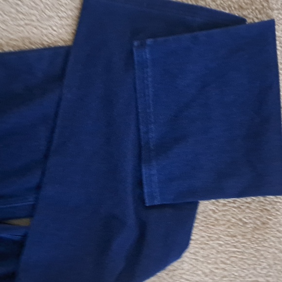 SMALL    HALARA WIDE LEG DENIUM KNIT STRETCH  JEANS. - Picture 5 of 7